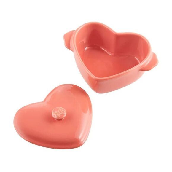 š¦ New Pioneer Woman Pink Mini Heart ShapedāCeramicāCasseroleāBakingāDish - Picture 5 of 9